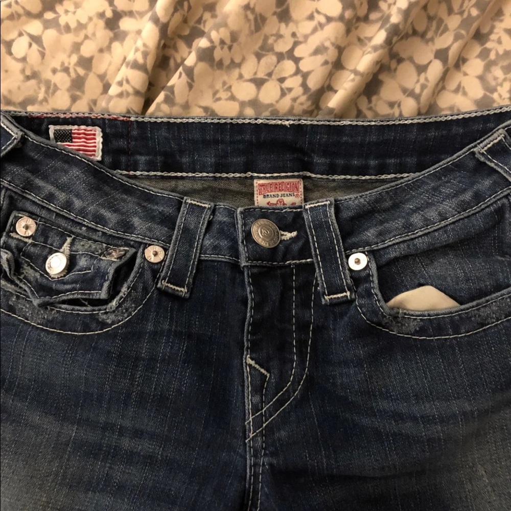 Womens True Religion Jeans size 27 - Picture 2 of 5